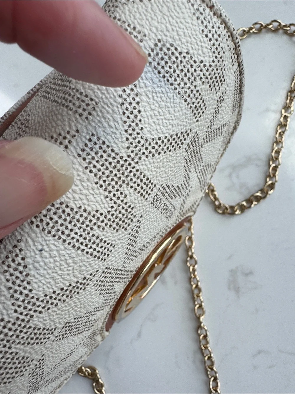 Michael Kors Fulton Small Crossbody Bag missing original crossbody strap
